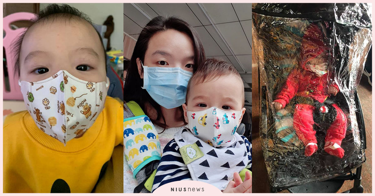 一歲以下嬰兒不適合戴口罩！嬰幼兒的「戴口罩法則」跟「不掙扎」小撇步 親子妞、武漢肺炎、防疫、口罩、嬰幼兒、幼兒、傳染病、健康、生病、撇步、肺炎、傳染疾病