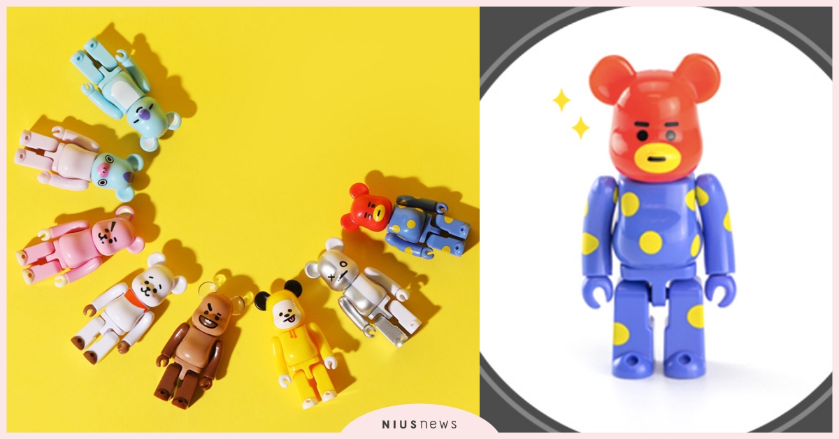 BT21 BE@RBRICK公仔可愛登場！網友：「大家的身體都變長了！」 BT21 BE@RBRICK公仔、BT21 BEARBRICK公仔、宇宙大明星、TATA、RJ、CHIMMY、COOKY、MANG、SHOOKY、KOYA、VAN