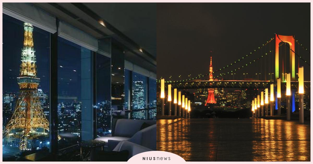 東京鐵塔絕佳視角Top5！高檔微醺燭光酒吧及免費海灣陪襯漫步，名列最佳約會觀景點 日本、東京、東京鐵塔、日本景點、芝公園、Symbol Promenade公園、增上寺Stellar Garden、Fish Bank TOKYO