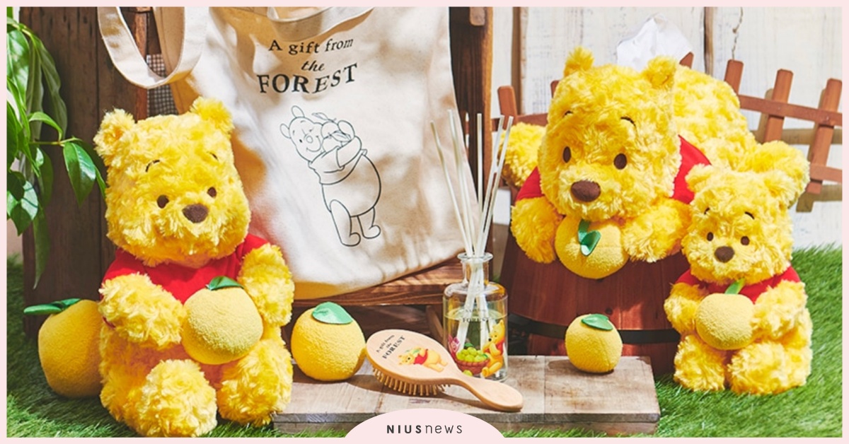 「柚香小熊維尼」2月回歸！迪士尼「超萌肥屁屁維尼衛生紙套」再次以甜香攻佔少女心 迪士尼、小熊維尼、柚子、柚香、家居用品、娃娃、衛生紙套