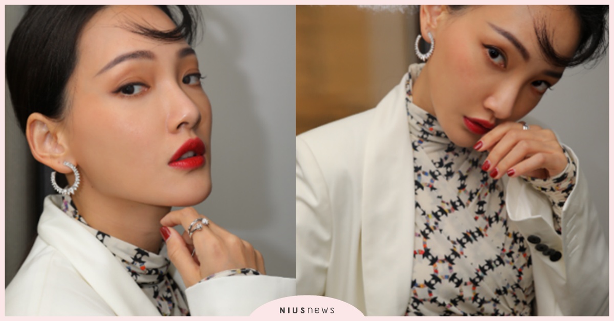 林映唯配戴伯爵珠寶及腕錶作品 出席新劇《墜愛》發佈會 摩登型格搭配 展現燦陽和幸運並存的美好 珠寶、腕錶、鑽石、耳環