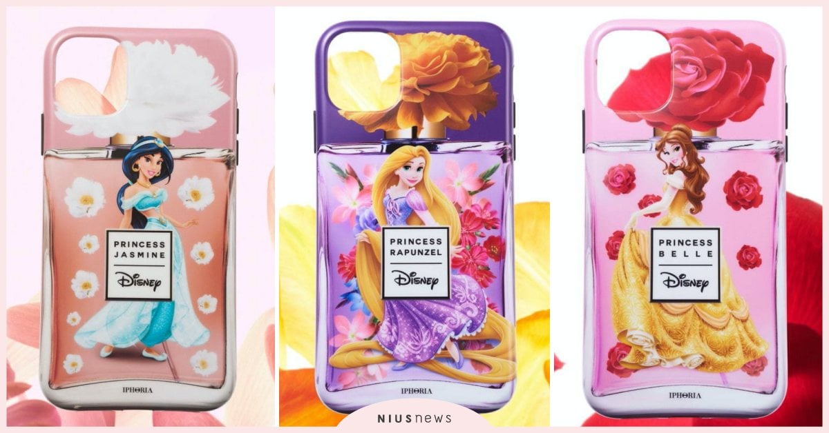 「迪士尼公主香水瓶手機殼」絕美登場！造型巧妙融入浪漫花朵，少女粉絲必收藏 迪士尼公主、手機殼、仙杜瑞拉、仙履奇緣、美女與野獸、貝兒、茉莉公主、小美人魚、愛麗兒、魔髮奇緣、樂佩