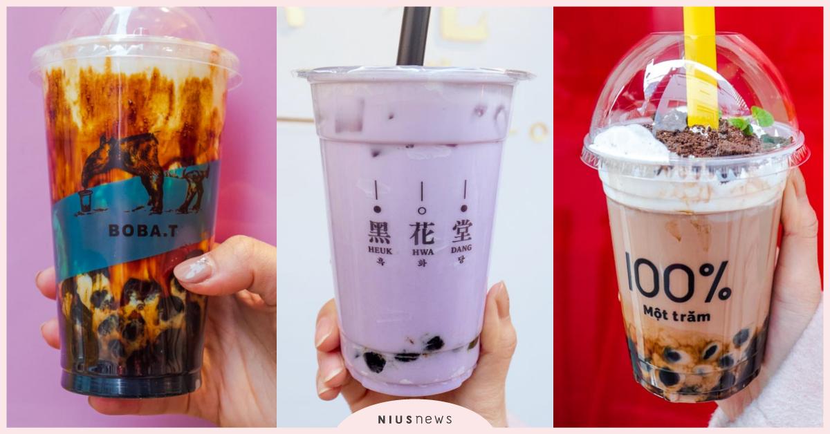 日本4家手搖杯店「特調」風味珍珠奶茶大亂鬥！沒想到「咖啡歐蕾口味」意外地好喝？ 日本、大阪、茶屋町、中崎町、手搖杯、珍珠奶茶、BOBA.T、Mot tram、黑花堂、Q&D Tapioca