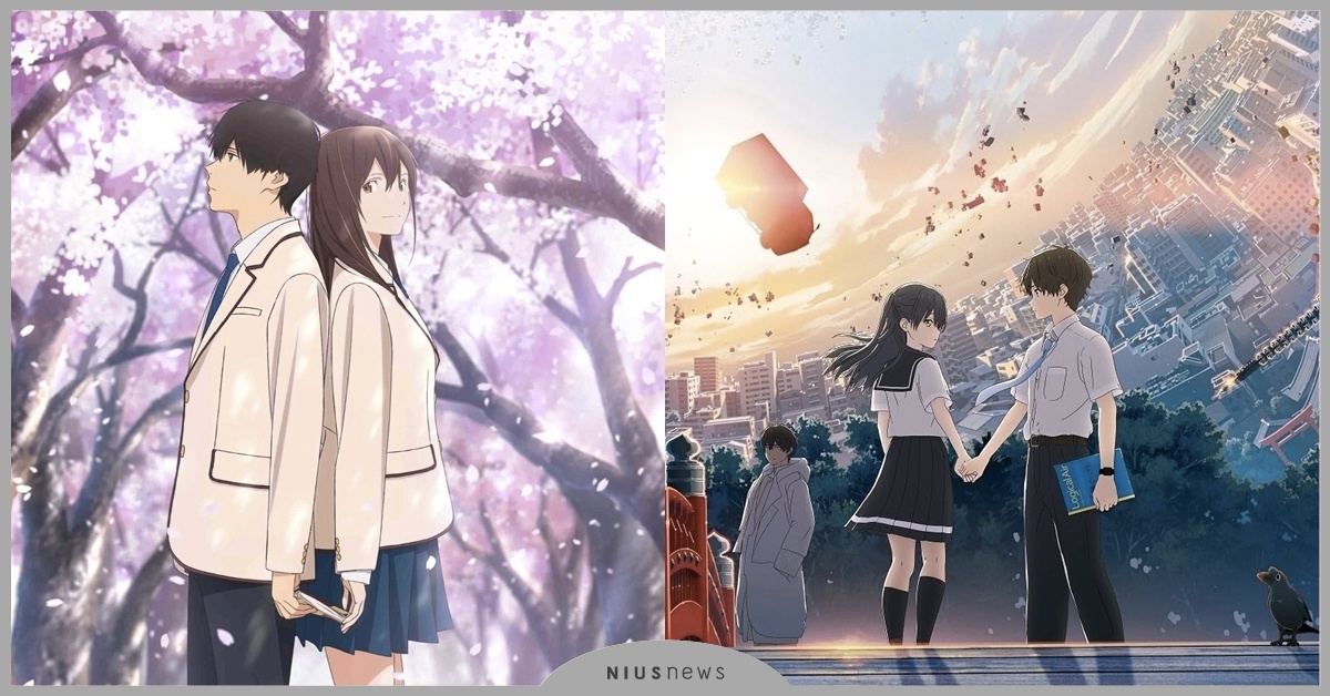 5部日本愛情動畫電影推薦！伴妳度過一場浪漫的情人節 | 奈傑的電影生活 日本動畫、愛情電影、我想吃掉你的胰臟、Helloworld、天氣之子、言葉之庭、春宵苦短少女前進吧