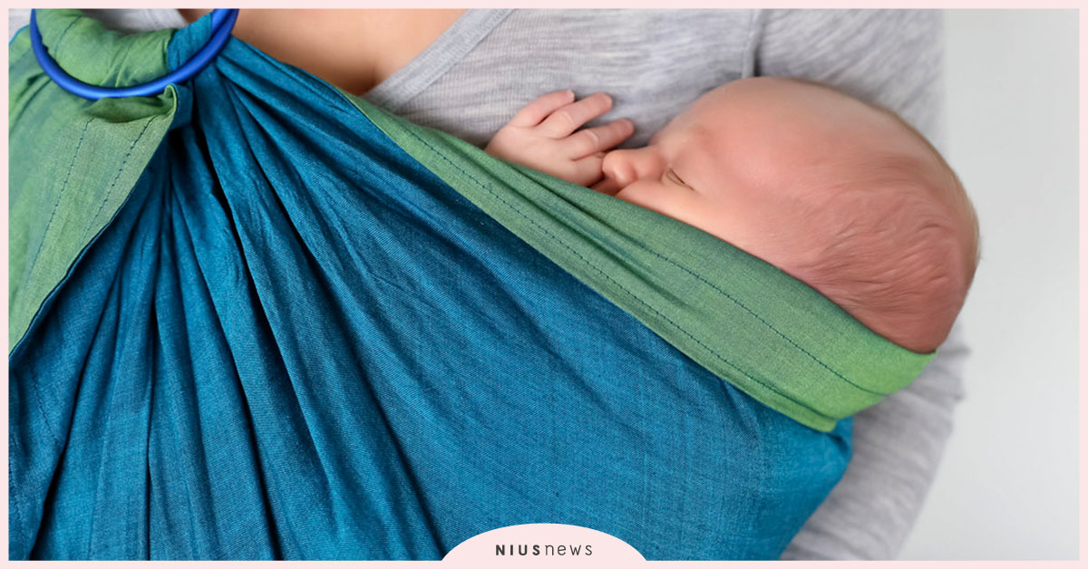 寶寶的背要C、腿要M！挑選嬰兒揹巾的5重點＆正確觀念「5CM」 親子妞、背巾、背帶、揹巾、揹帶