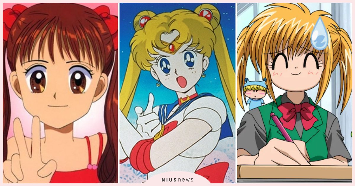 《美戰》月野兔、《玩偶遊戲》紗南經典難忘！那些年我們愛過的卡通女神都是「雙馬尾」 美少女戰士、水手月亮、玩偶遊戲、小紅豆、真珠美人魚、七海露亞、魔法咪嚕咪嚕、庫洛魔法使、尋找滿月、飛天小女警
