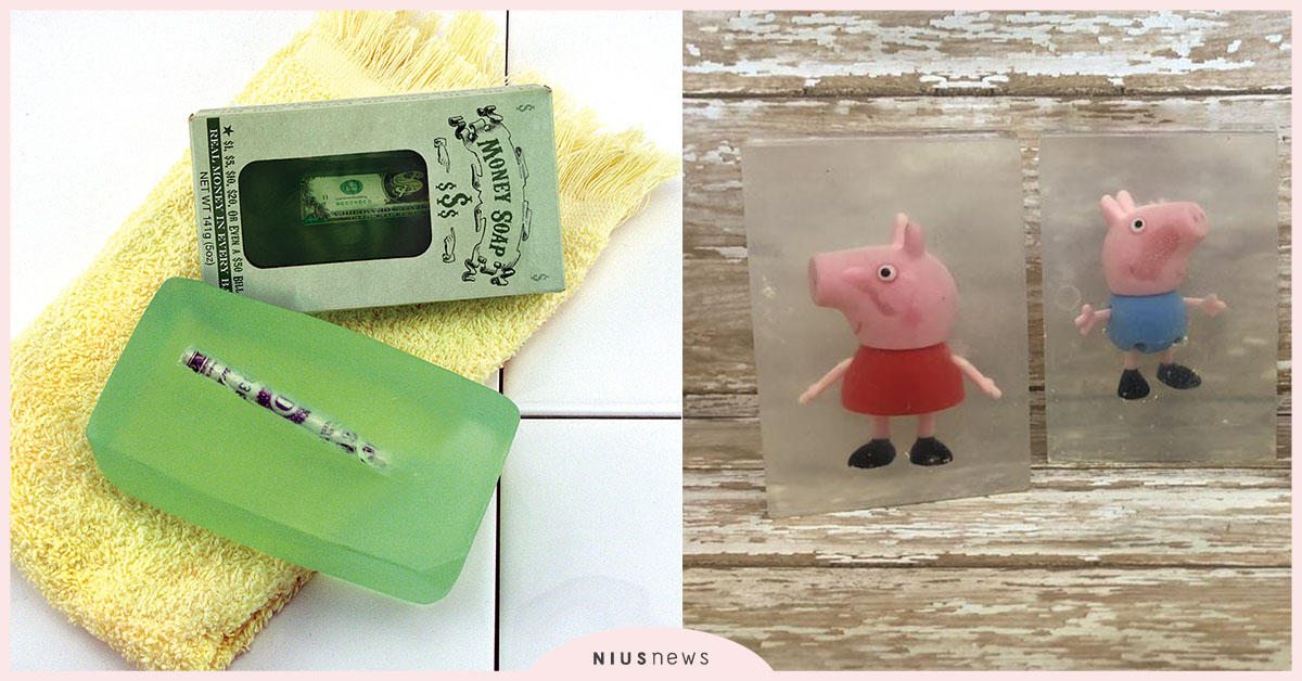 勤洗手能賺錢？機靈商人在肥皂裡塞鈔票，增加洗手意願！ 武漢肺炎、肥皂、洗手、鈔票、有趣