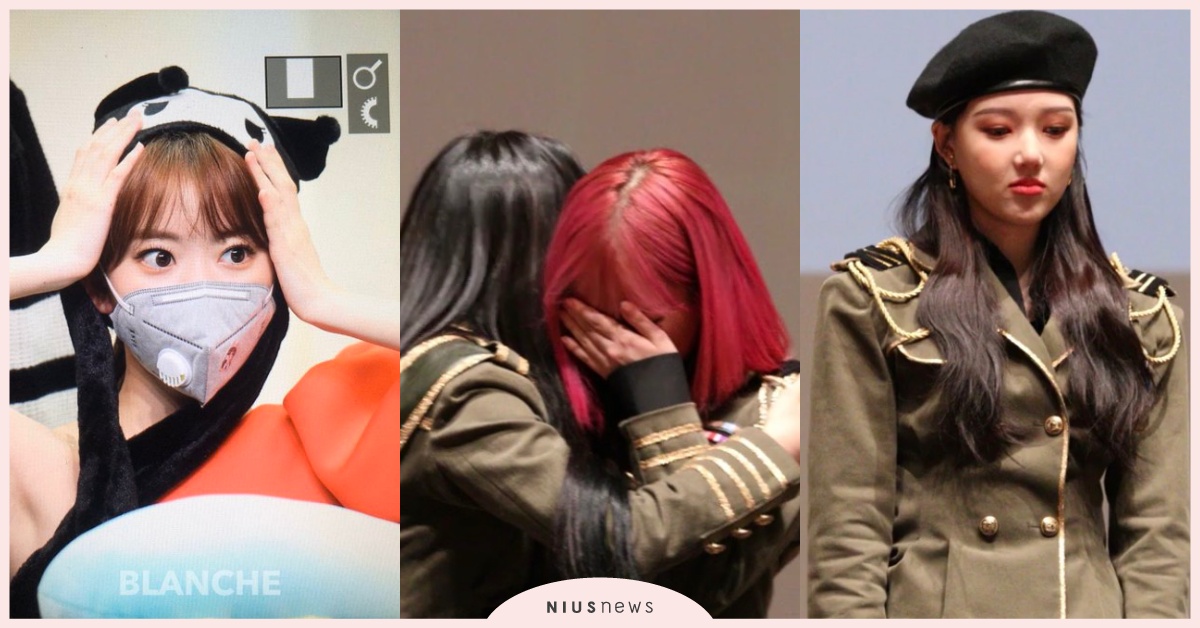 IZ*ONE戴口罩簽名！GFRIEND簽名會臨時延期，淚灑現場：「對不起粉絲」 IZ*ONE、GFRIEND、太妍、朴志訓、武漢肺炎、新型冠狀病毒