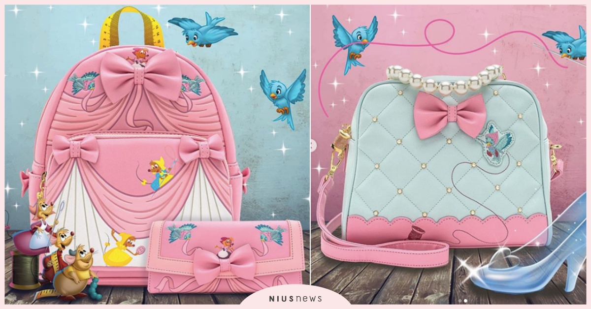 《灰姑娘》迪士尼聯名公主包上架就秒殺！小老鼠親手幫你做童話後揹包，白兔先生也現身 灰姑娘、灰姑娘聯名、迪士尼聯名、愛麗絲夢遊仙境聯名、天外奇蹟聯名