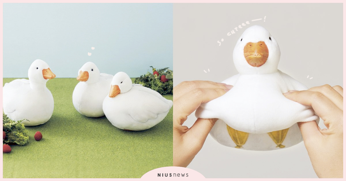 肥美小鴨鴨化妝包、松鼠伸縮布尺太療癒！日本Felissimo動物系生活雜貨三選 日本、Felissimo、化妝包、鴨子、松鼠