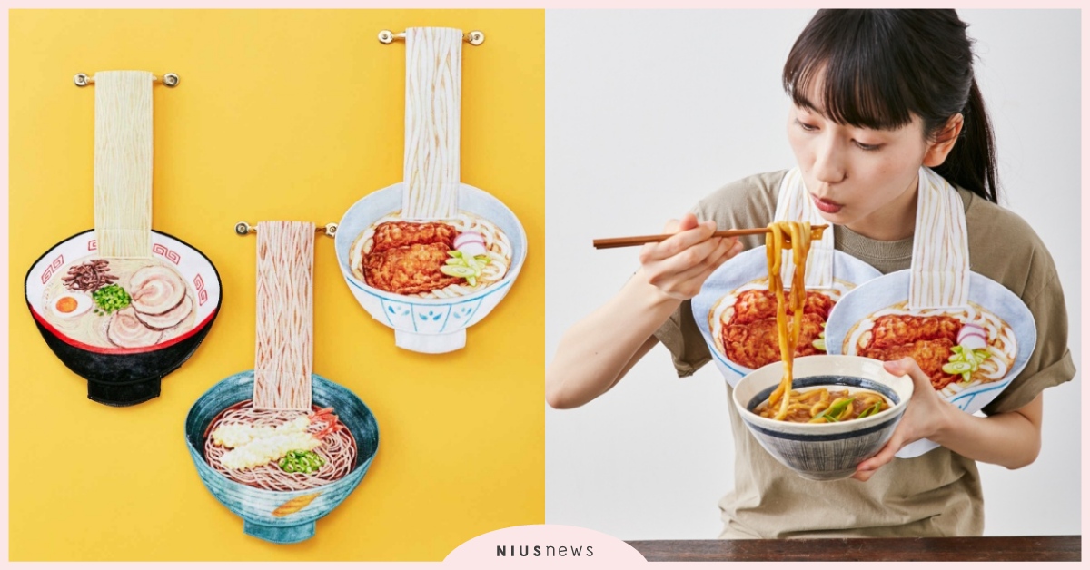 醬油味飄出！超爆笑「拉麵造型毛巾」大勾食慾，天婦羅、烏龍麵口味一次吃到飽！ FELISSOMO、YOU+MORE、日本、雜貨、拉麵