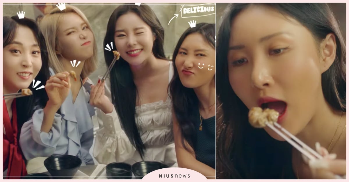 華莎：我是超會吃烤腸的女人！MAMAMOO超高級「烤腸歌」公開，一聽全網餓瘋 MAMAMOO、、MAMAMOO代言、MAMAMOO烤腸、華莎