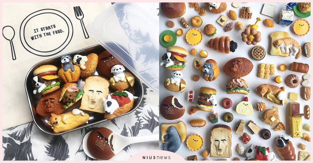 視覺滿分的美味「麵包、甜點」玩具特輯，袖珍控快收藏！| 打翻玩具箱 扭蛋、玩具、盒玩、麵包、甜點