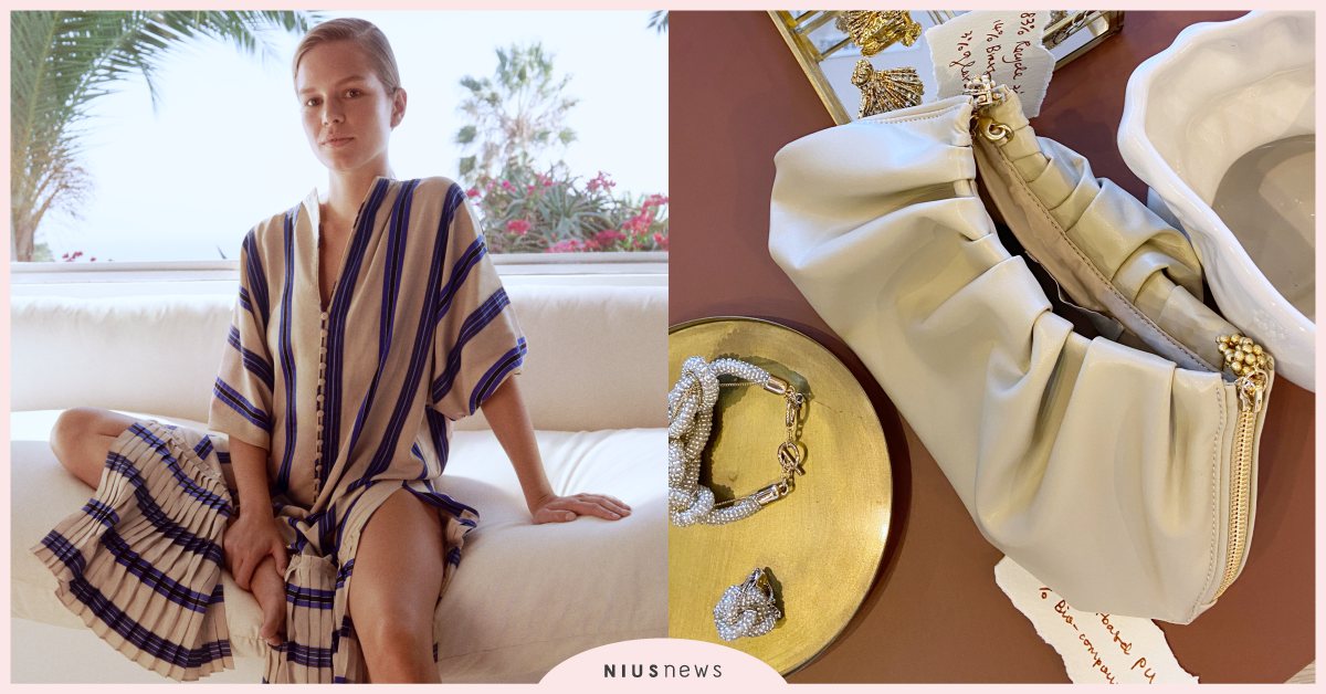 H&M Conscious讓環保美得不像話！咖啡渣變洋裝、葡萄皮變超Q雲朵包！ H&M、Conscious、環保、回收、雲朵包