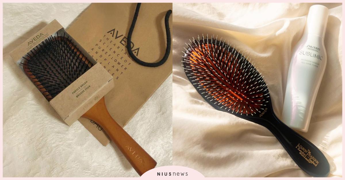5款出鏡率超高「網紅梳子」毛躁打結靜電一梳解憂愁，不上沙龍也能擁有神奇魔髮！ 日妞愛用、日妞推薦、梳子、髮梳、Dyson、AVEDA、大阪BRUSH、La CASTA、Mason Pearson