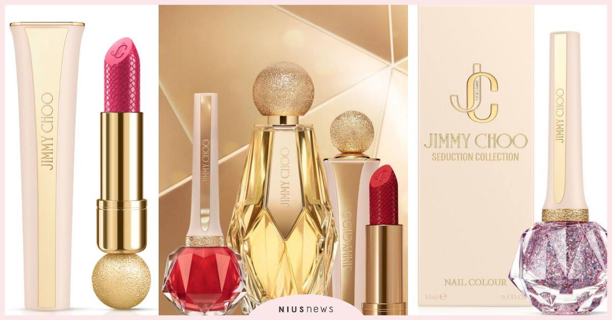 JIMMY CHOO也推出唇膏了！奢華金球高跟鞋鞋跟設計，轉出來還有絕美蛇紋浮雕 JIMMY CHOO、精品唇膏、夢幻婚鞋