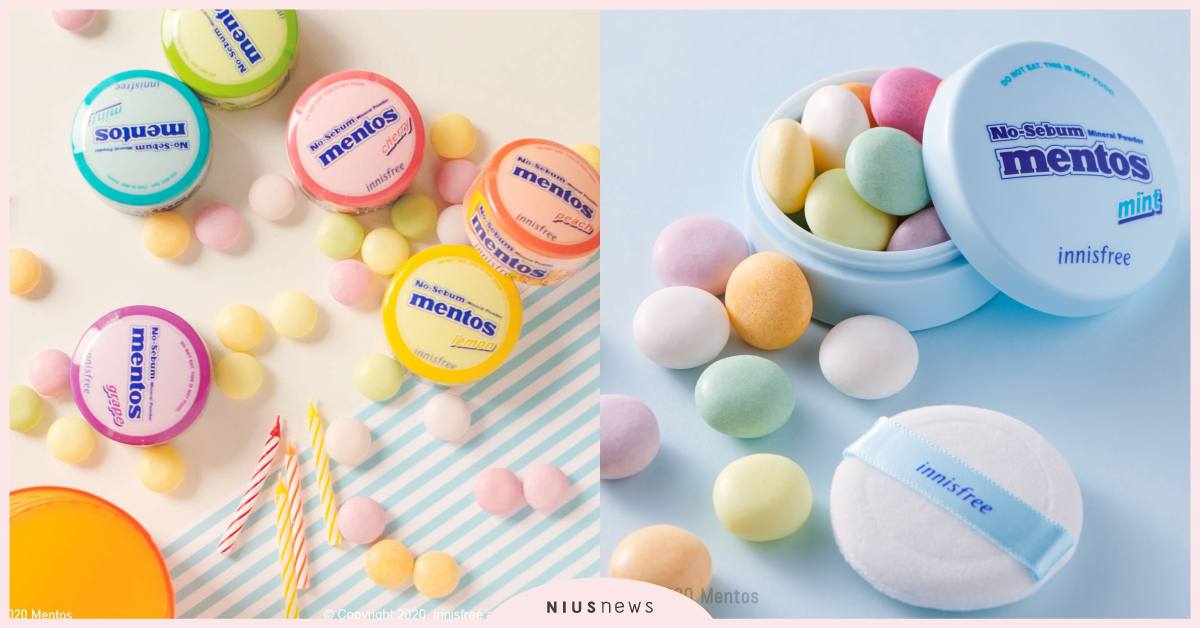 這聯名太療癒了！innisfree攜手曼陀珠推糖果版蜜粉，打開還聞得到甜蜜水果香 蜜粉、innisfree、聯名、曼陀珠