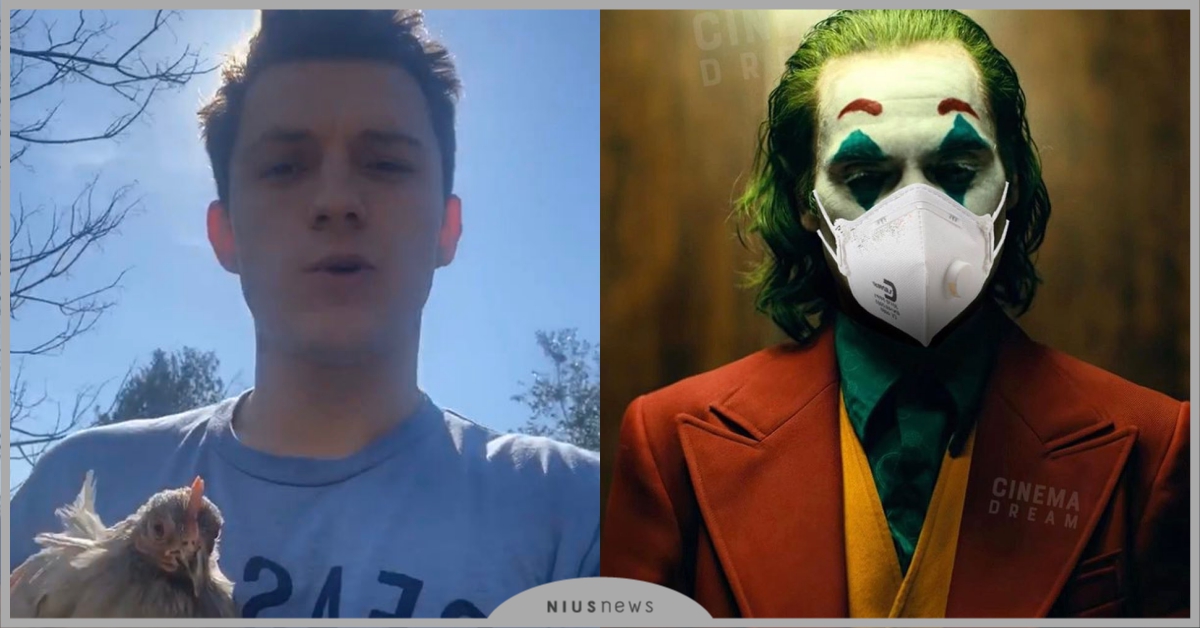 好萊塢明星「新冠肺炎」防疫法！荷蘭弟健身兼養雞、小丑：邊緣人沒有社交隔離的困擾！ 好萊塢、電影、新冠肺炎、蜘蛛人、荷蘭弟、小丑、社交隔離、勤洗手