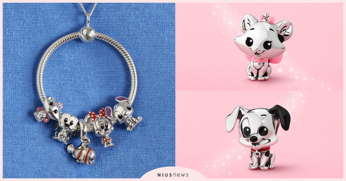 這次有瑪麗貓、尼莫跟史迪奇！Pandora迪士尼系列再一波，還有101忠狗！ Pandora、迪士尼、聯名、瑪麗貓、尼莫、史迪奇、101忠狗、米奇、米妮、disney