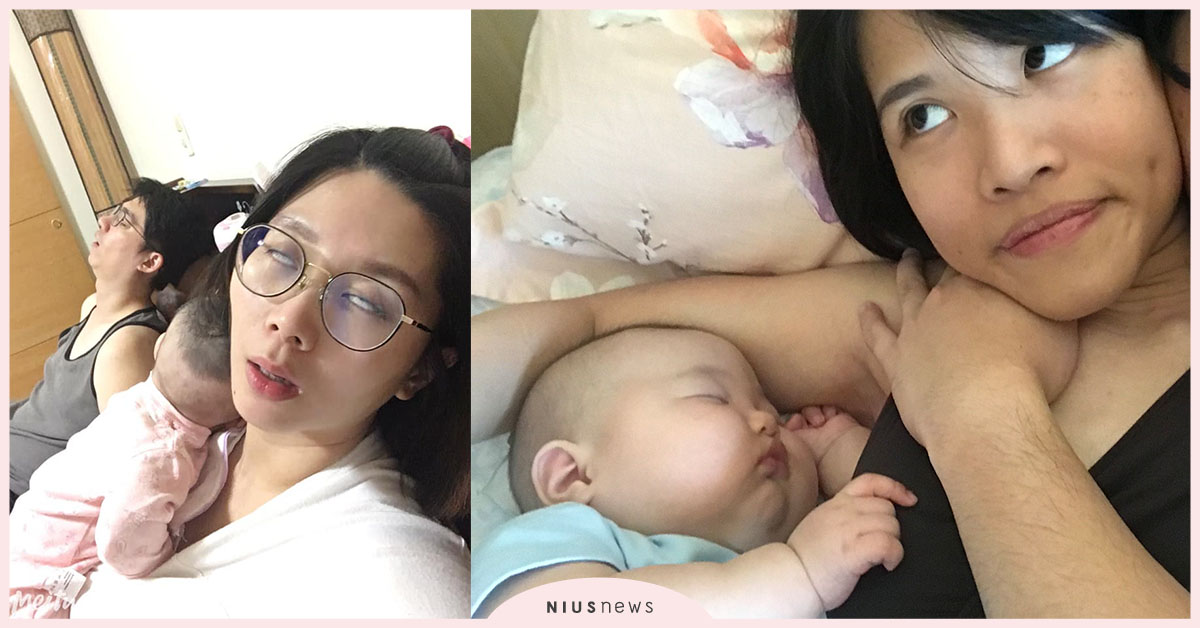 「哄睡」是育兒日常的大魔王！雖然愛小孩但還是很討厭做的6件事 親子妞、餵奶、親餵、配方奶、奶瓶、家務、打嗝、拍嗝、副食品、日常、無聊、單一、吐奶、脹氣、炸屎、哄睡、睡覺、嬰兒、媽媽、耐心、討厭