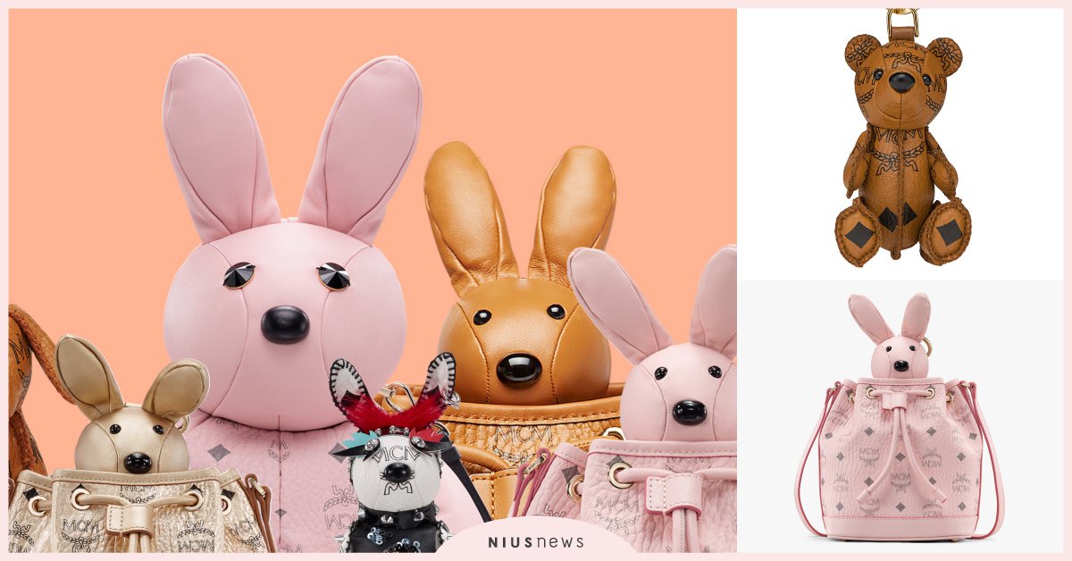 MCM自組動物森友會好想全包了！復活節Zoo系列，兔兔直接躲在水桶包裡耍Q！ MCM、復活節、Zoo、動物森友會、水桶包