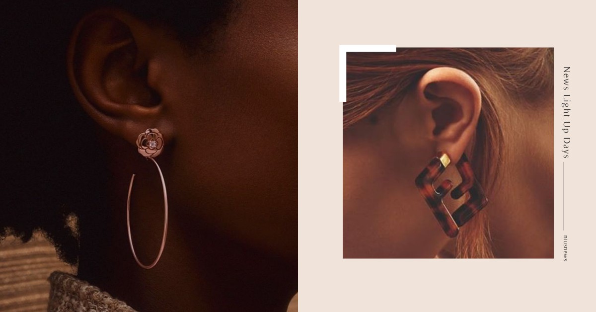 超生火精品耳環！2020編輯嚴選款式單戴、混搭都很好看！買了絕對不後悔 精品、耳環、時尚、2020、流行、穿搭、配件、飾品、Fendi、Bottega Veneta、Chanel、Chloe、Burberry