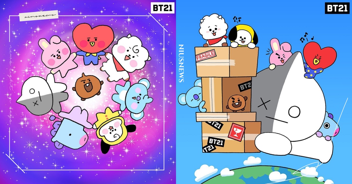 BT21動畫9支曝光組團背後故事！RJ神秘怪談、CHIMMY悲慘身世總整理 BTS防彈少年團、BT21動畫、宇宙明星BT21、KOYA、RJ
