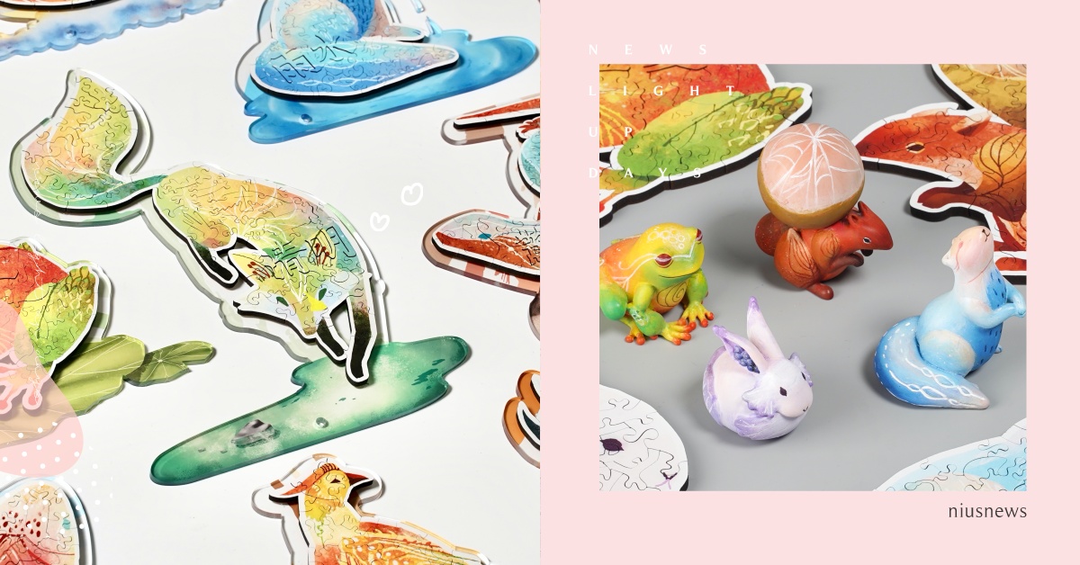 「東方二十四祥獸」絕美拼圖開玩！「三層圖中圖」玩法考驗視力，精美解鎖禮悄悄出爐！ 東方二十四祥獸、節氣、拼圖、圖中圖、海裡魚