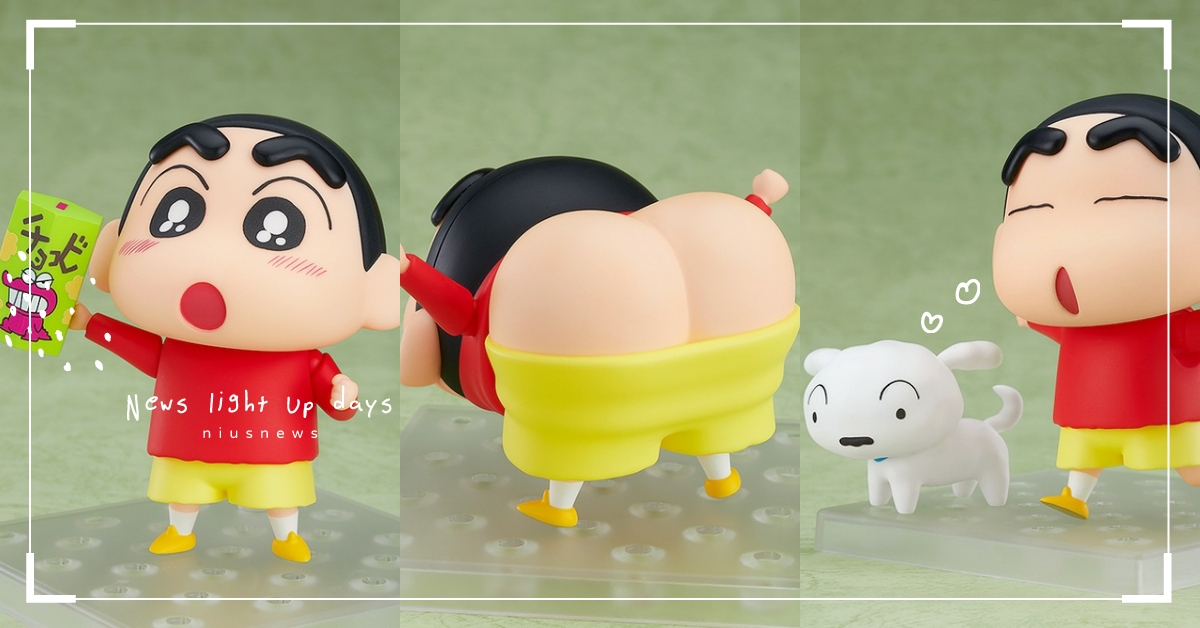 露屁屁外星人現形！《蠟筆小新》黏土人公仔可愛爆擊，巧克力餅乾、野原小白也神還原！ 蠟筆小新、黏土人公仔、露屁屁外星人、巧克力餅乾、小白、可愛