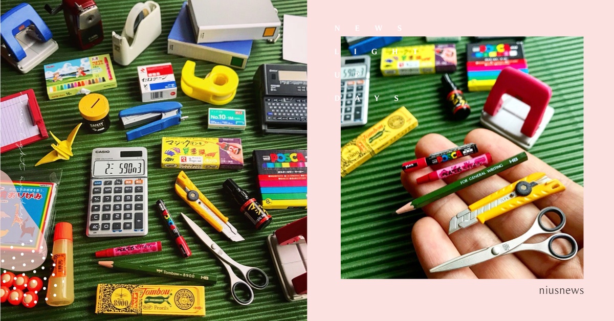 可以借我一支筆嗎？「THE 文具」系列扭蛋一到三彈齊聚手掌間！| 打翻玩具箱 扭蛋、文具、文具控、文青、袖珍