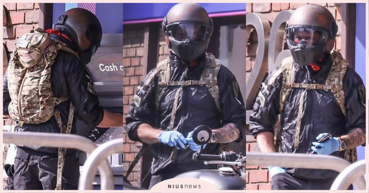 安全第一！湯姆哈迪「防疫裝」超吸睛，網友笑爆：不愧是被「猛毒」感染過的男人！ 湯姆哈迪、猛毒、電影、超級英雄、新冠肺炎