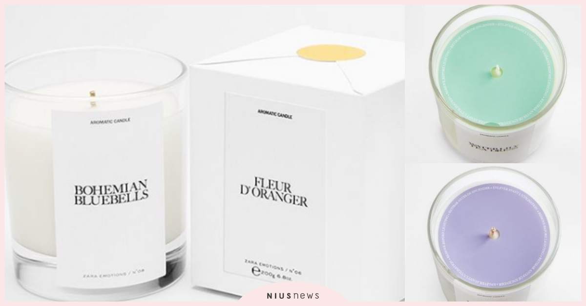  一顆不到千元！Jo MALONE創辦人為ZARA調製香氛蠟燭，小清新包裝超欠買 香氛蠟燭、Jo MALONE、ZARA