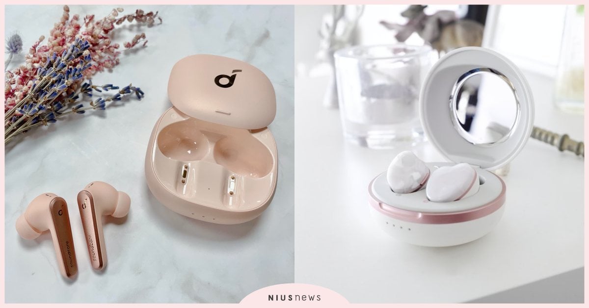 6款「粉色無線耳機」推薦！AVIOT充電盒可當補妝鏡、Anker馬卡龍粉少女會愛 無線耳機、藍牙耳機、AVIOT、Sudio、Apple