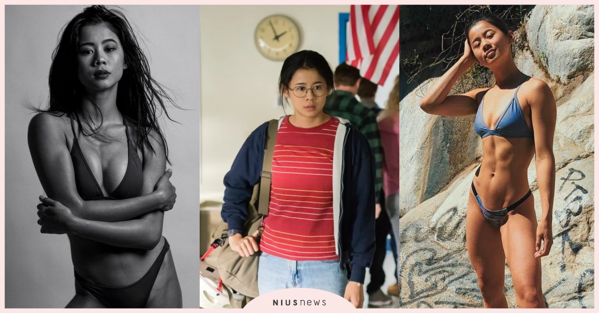 襯衫一脫「六塊腹肌」現形！Netflix電影《青春未知數》學霸女主角身材超火辣！ 青春未知數、Netflix、電影、身材、Leah Lewis