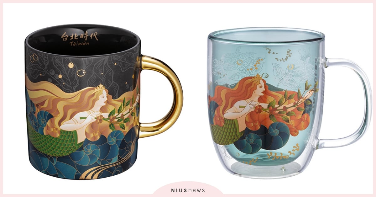 台北時代門市獨家首賣！星巴克「人魚女神」馬克杯＆玻璃杯＆提袋 星巴克、人魚女神、台北時代門市、時代人魚女神玻璃杯、時代人魚女神馬克杯、時代人魚女神提袋、時代人魚女神隨行卡