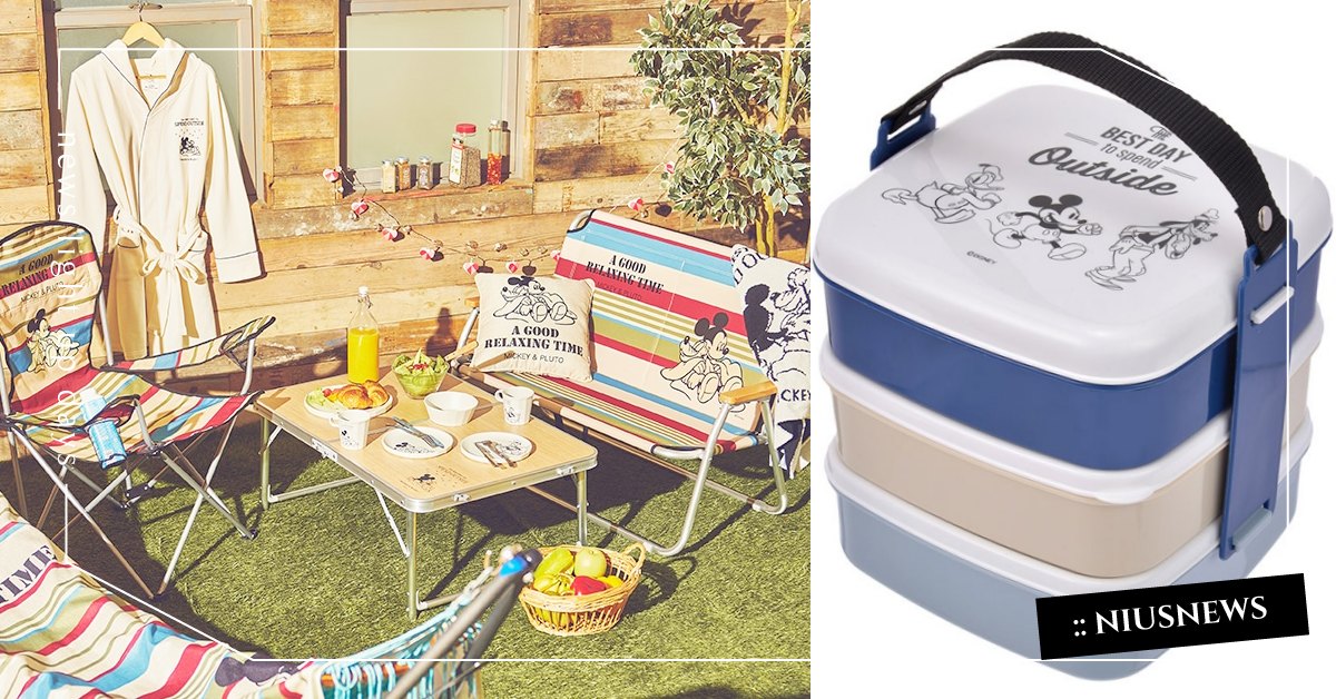 跟著米奇露營野餐去！迪士尼×美國Coleman聯名企劃，自備用品也能享受奢華野營 日本、美國、迪士尼、disney、coleman、露營、奢華露營、glamping