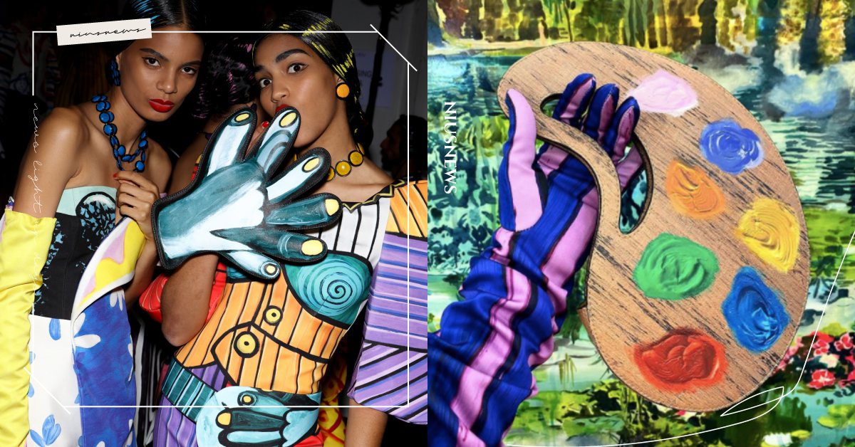 Moschino真的沒有極限！畢卡索作品搬上伸展台，調色盤、油漆桶都變成包！ MOSCHINO、2020早春、Jeremy Scott、穿搭、畢卡索