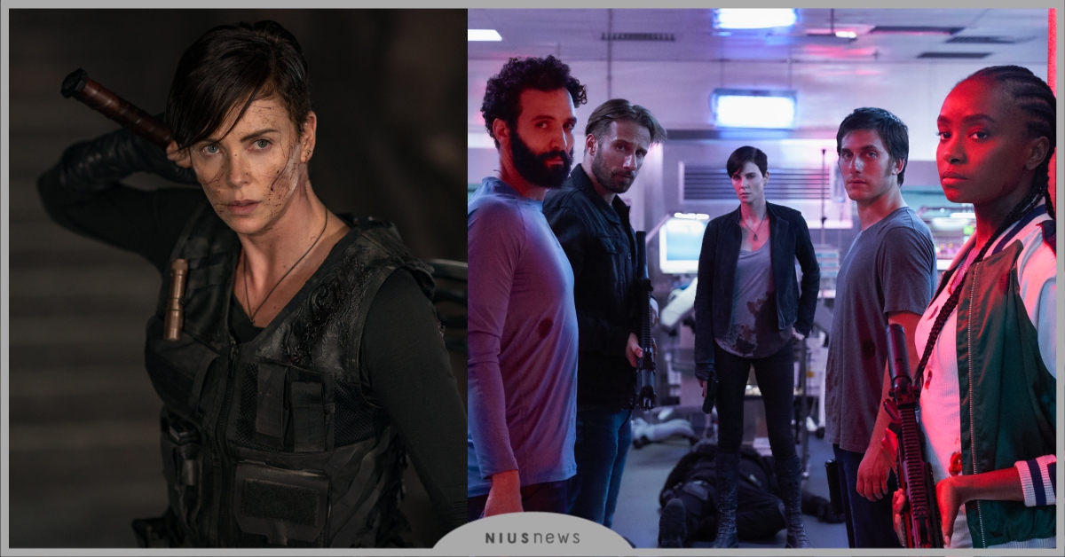 莎莉賽隆化身「正義女殺手」帥度破表！Netflix超級英雄電影《不死軍團》登場！ Netflix、電影、漫改、超級英雄、不死軍團、神力女超人、金鋼狼、莎莉賽隆