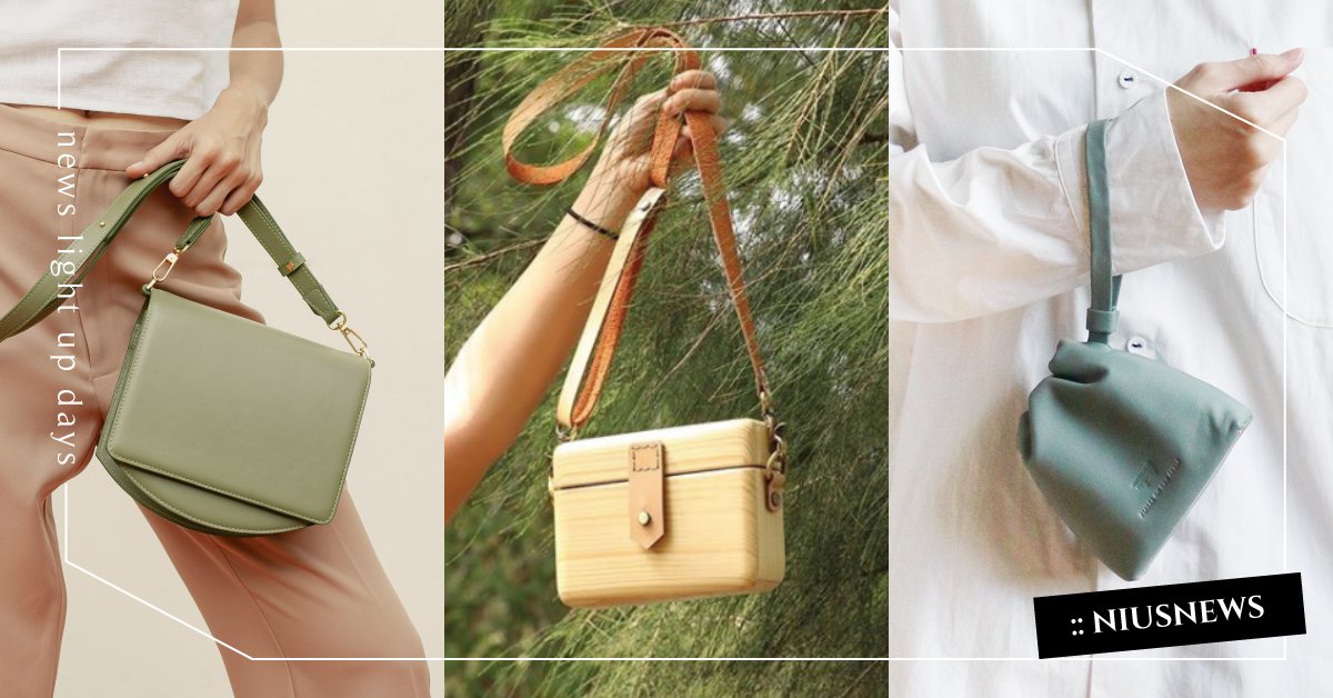 泰國溫柔系小包5品牌！雲霧色系、木質拼接，每一款都美到讓你想包色處理！ 泰國、曼谷、包包、小眾、文青、粉霧色、設計師品牌