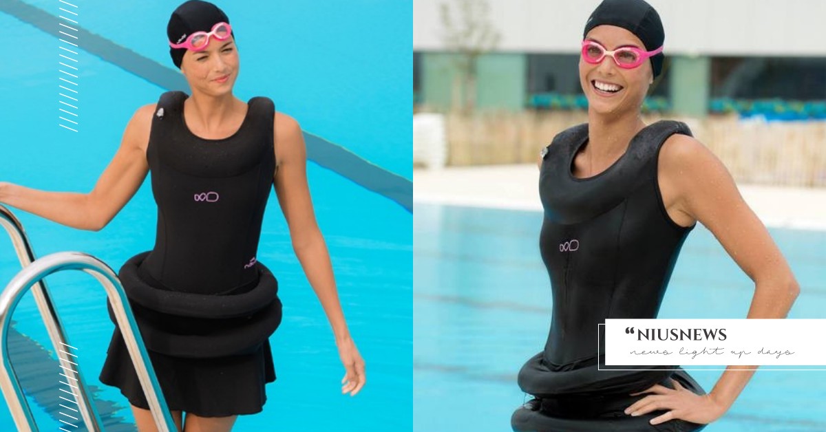 不會游泳的女孩有救了！迪卡儂推「自帶浮具泳裝」讓妞妞們從身上長出游泳圈 迪卡儂、旱鴨子、游泳、游泳圈、浮具、泳衣、不會游泳