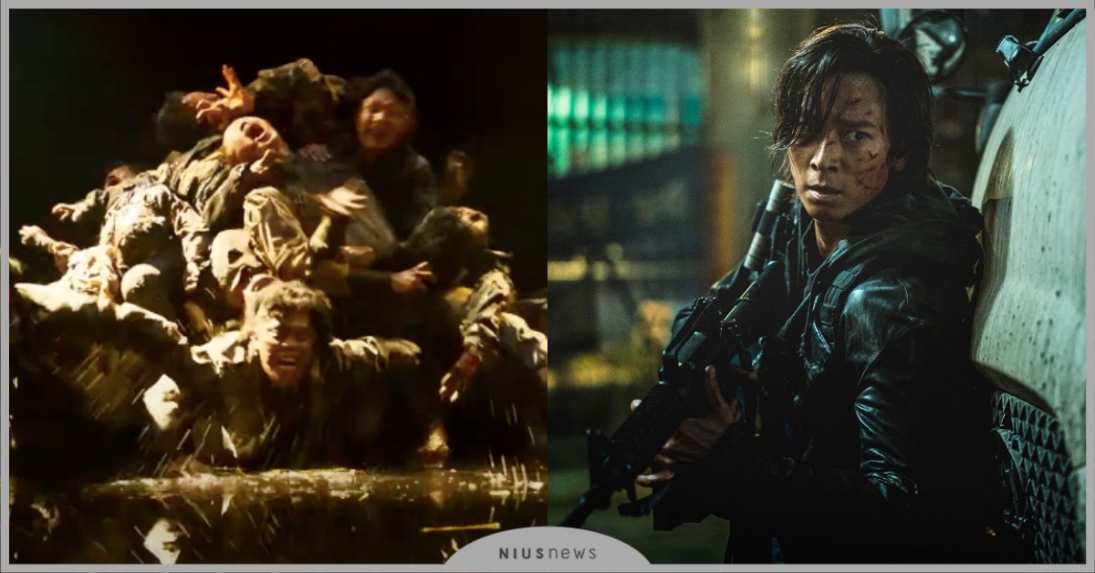  姜棟元《屍速列車2》正式預告！瘋狂「羅馬競技場」人屍鬥、立體「活屍塔」肆虐香港  姜棟元、韓國、電影、屍速列車2、韓國
