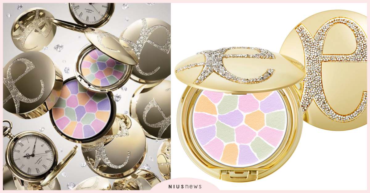 鑲滿水鑽美到不行！Elegance歡慶30週年推出5D蜜粉餅限定盒，鐵粉快收藏 Elegance、5D蜜粉餅、30週年、水鑽