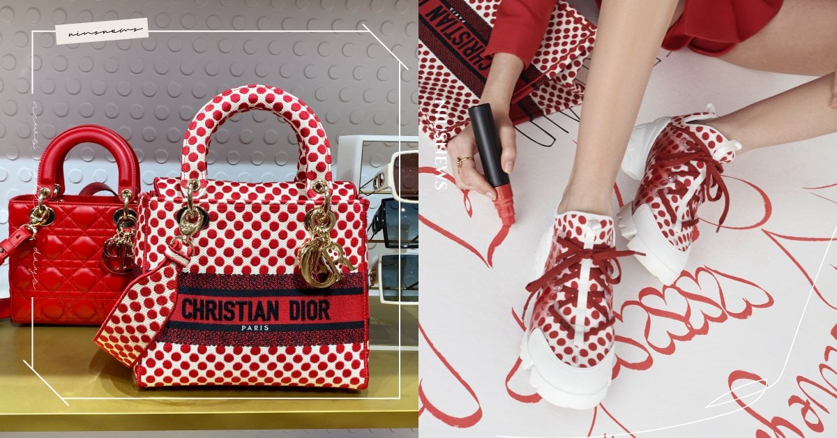想要限定美包就在A9！Dioramour七夕限定系列紅通通，波卡圓點可愛到爆炸！ Dior、Dioramour、A9、快閃店、Pop up、七夕、限定、配件、包包、服裝、鞋子、飾品