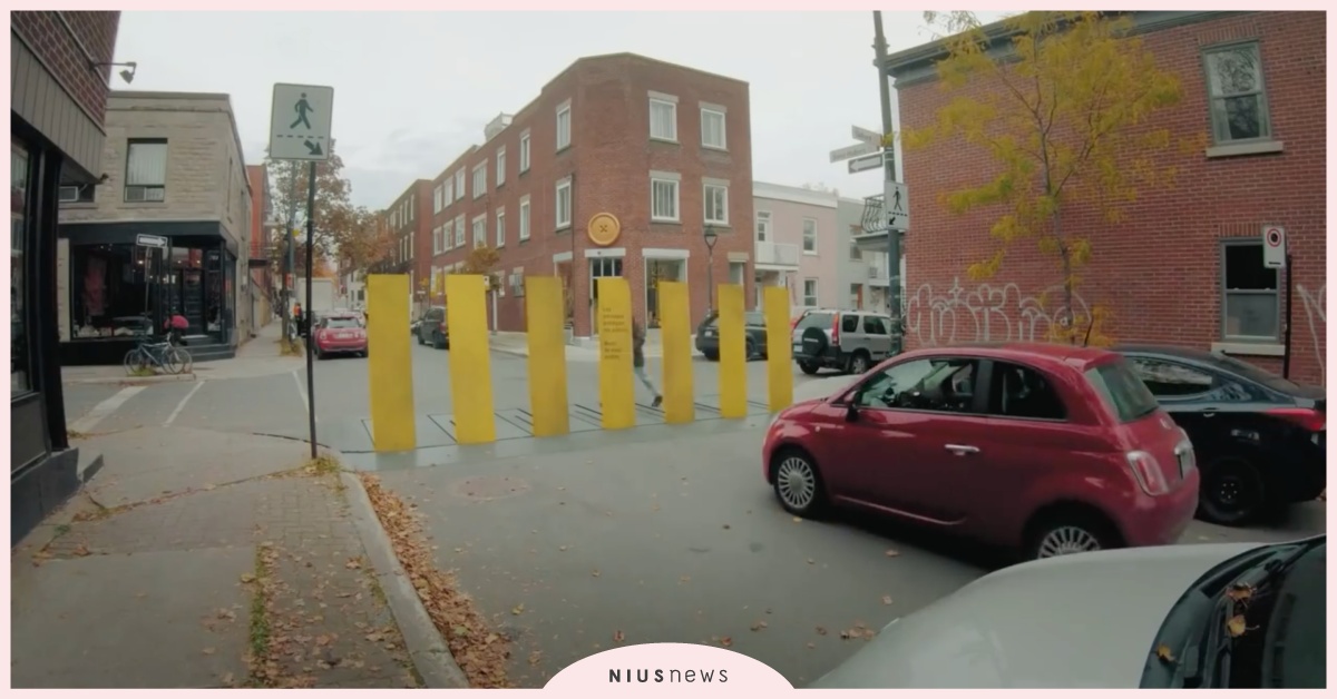 加拿大的憤怒斑馬線登場，看你還敢不敢亂開車！ 斑馬線、魁北克政府、加拿大、逗趣