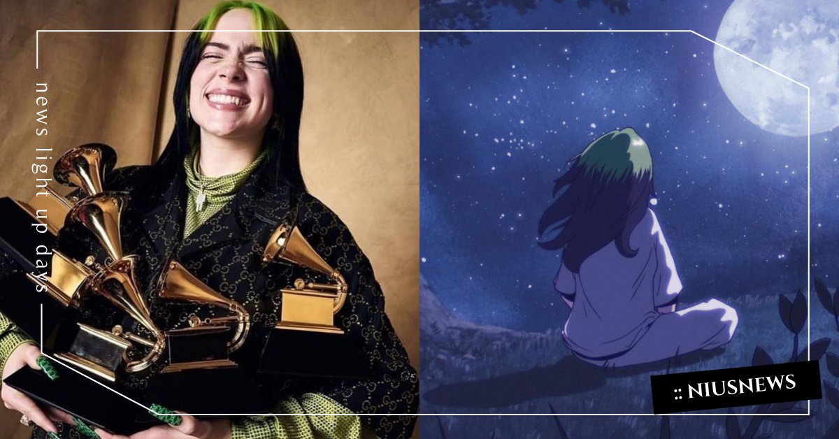 怪奇比莉最新單曲〈My Future〉宣示要愛自己！MV動畫釋出網友：可愛到爆！ 怪奇比莉、Billie Eilish、My Future、西洋音樂