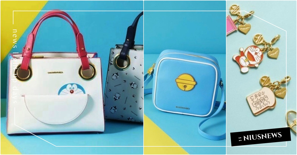 百寶袋＆鈴鐺包帶著走！Samantha Thavasa聯名《哆啦A夢》掛上銅鑼燒 Samantha Thavasa聯名、哆啦A夢聯名、哆啦A夢包、哆啦A夢手機殼、百寶袋包、鈴鐺包、哆啦A夢道具
