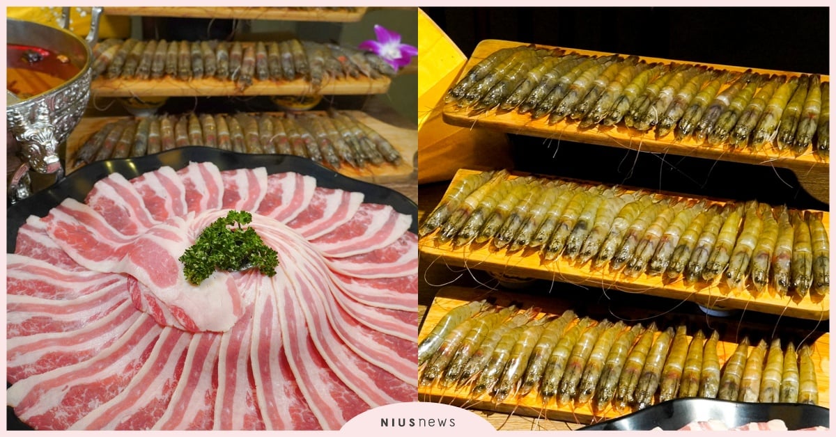 「問鼎」加勒比海貝里斯超巨龍蝦百元開吃！爸爸幾歲送幾隻蝦，揪阿公來送更多隻 問鼎皇上吉祥宮廷火鍋、加勒比海貝里斯超巨龍蝦、頂級牛胸腹肉大盤肉、沙烏地阿拉伯藍鑽海蝦、問鼎皇上吉祥宮廷火鍋西門店