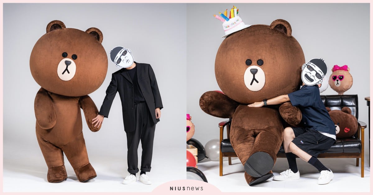 LINE FRIENDS首度聯名台灣藝術家！「熊大×Duncan」限定組合登場 LINE FRIENDS、BROWN & FRIEND、熊大、Duncan、當肯、Duncan貼圖、LINE FRIENDS貼圖