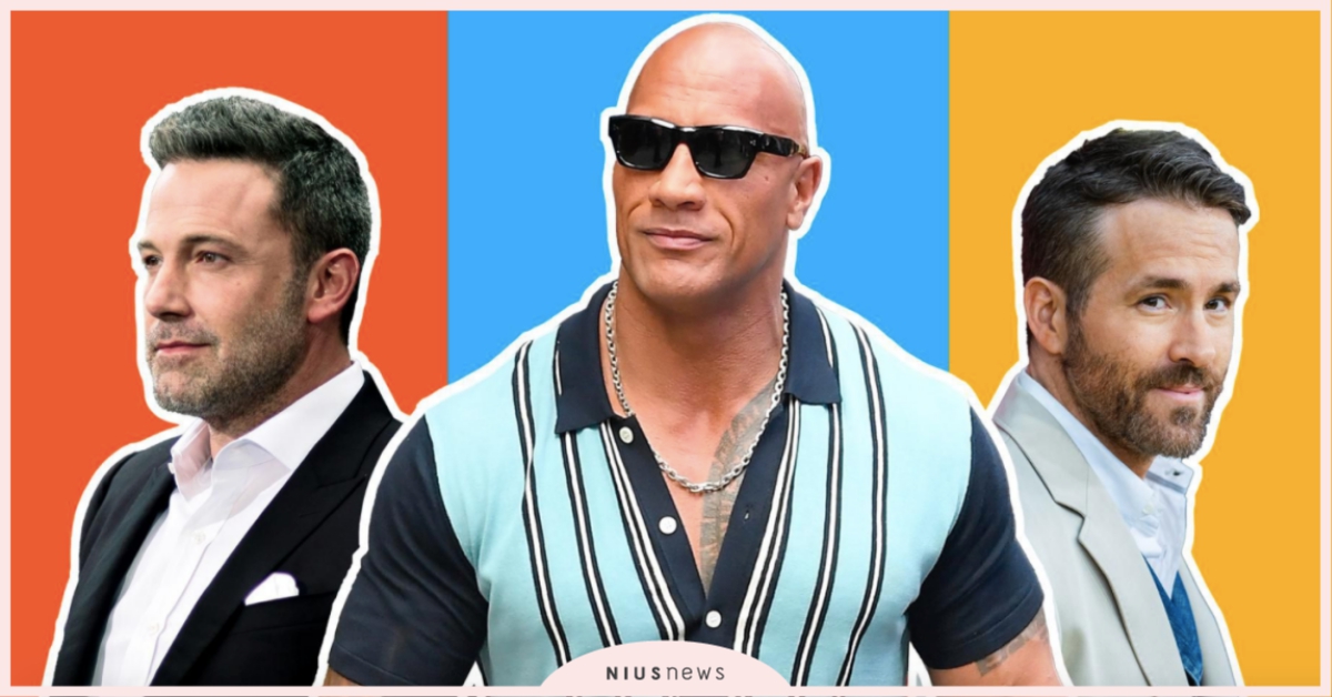 富比士2020男演員收入排行榜！巨石強森最會賺、萊恩雷諾斯第二全靠Netflix 巨石強森、萊恩雷諾斯、Netflix、馬克華伯格、班艾佛列克