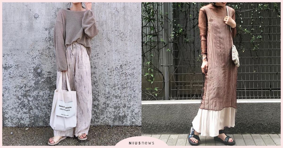 拖鞋也能很時尚！頗析日妞們的「夏日拖鞋穿搭」，再也不用擔心腳踝會消失！ 日妞拖鞋穿搭、拇指寬帶拖鞋、舒壓夾腳拖鞋、細帶平底涼鞋、扣帶皮革涼鞋